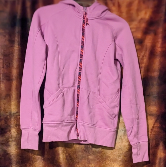 Kirkland Signature Pink Long Sleave Jacket- Girla 12/14 L - Picture 5 of 10